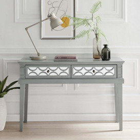Blakely Grey Rectangular Console Table