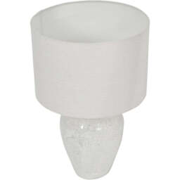 Speckle Terracotta Glazed Table Lamp - thumbnail 2