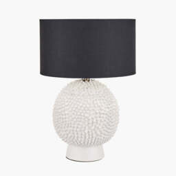 Wrenley Cream Ceramic Sea Urchin Table Lamp - Base Only - thumbnail 2
