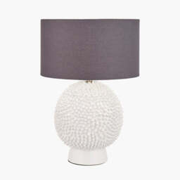 Wrenley Cream Ceramic Sea Urchin Table Lamp - Base Only - thumbnail 3