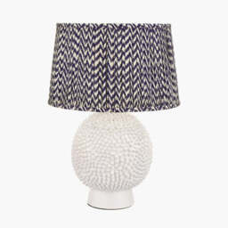 Wrenley Cream Ceramic Sea Urchin Table Lamp - Base Only - thumbnail 4