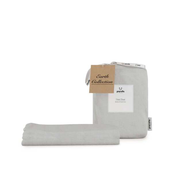 Bamboo & French Linen Fitted Sheet - image 1