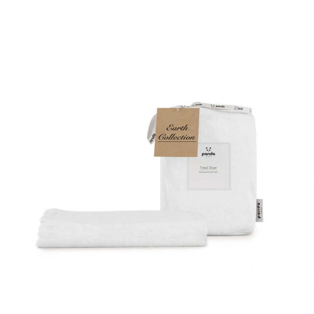 Bamboo & French Linen Fitted Sheet - image 1