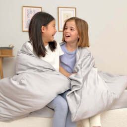 Kids 100% Bamboo Bedding - Duvet Cover - Quiet Grey - Kids