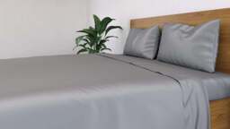 100% Bamboo Bedding - Flat Sheet - Pure White - UK King - thumbnail 5