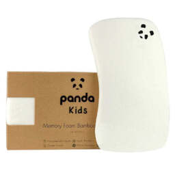 Baby Memory Foam Bamboo Pillow - Cot Bed - 45 x 25 x 3cm - thumbnail 2