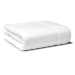 Bamboo Towels - Bath Sheet - Pure White - thumbnail 1