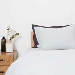 Bamboo & French Linen Duvet Cover - thumbnail 3
