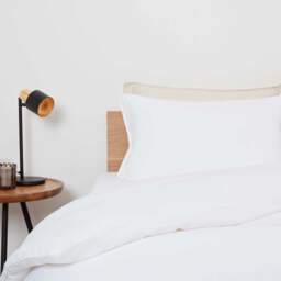 Bamboo & French Linen Bedding - Complete Bedding Sets - Midnight Navy - UK King - thumbnail 4