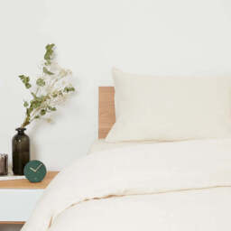 Bamboo & French Linen Fitted Sheet - thumbnail 5