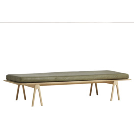 Level Leather Daybed 190 cm, Oak