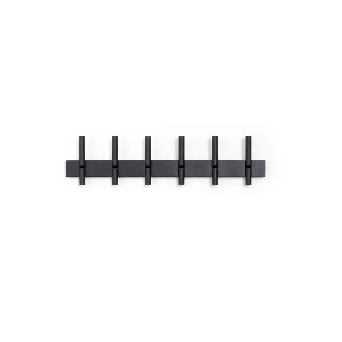 " Reces  Coat Rack  78 cm, Black Oak Wood "