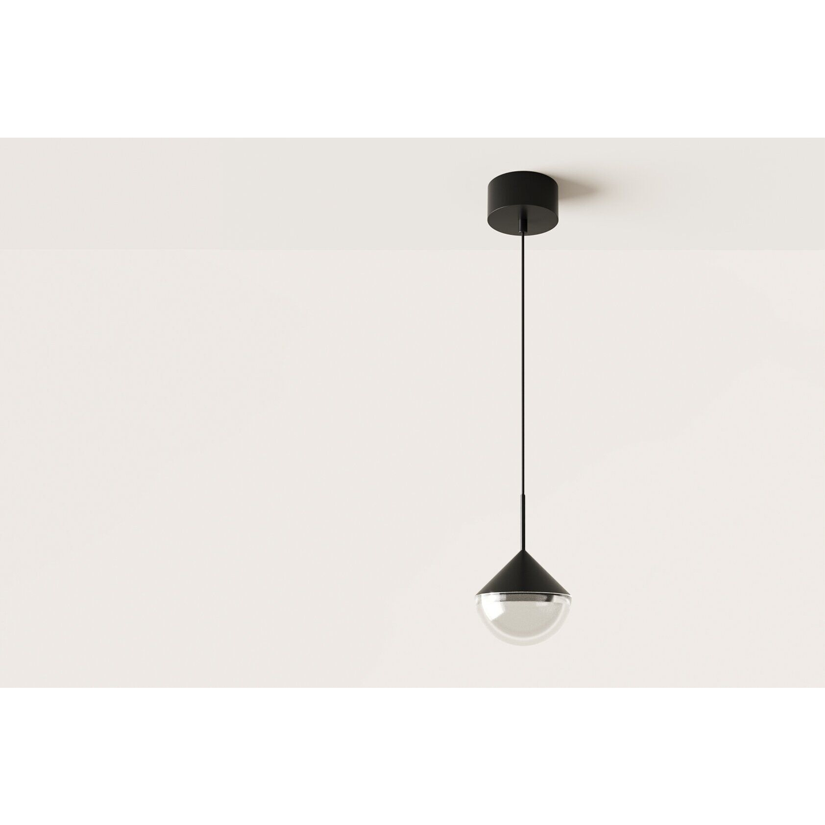 Takeo LED Pendant Lamp, Black