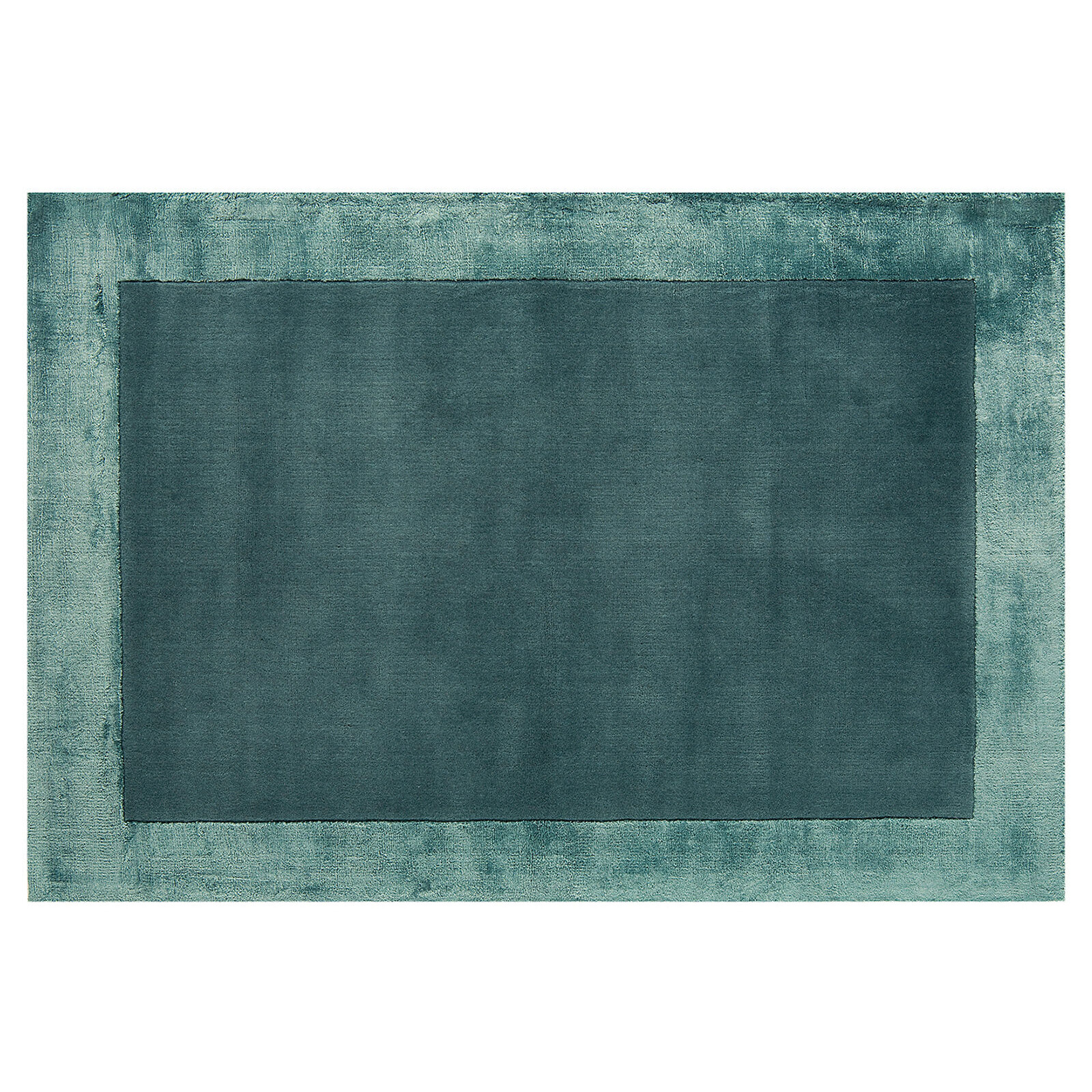 Mayfair Wool Rug, 80x150cm, Aqua Blue
