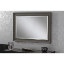 Norfolk Grey Floor Standing Mirror 77 x 199