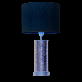 Indiana Table Lamp in Hammered Bronze