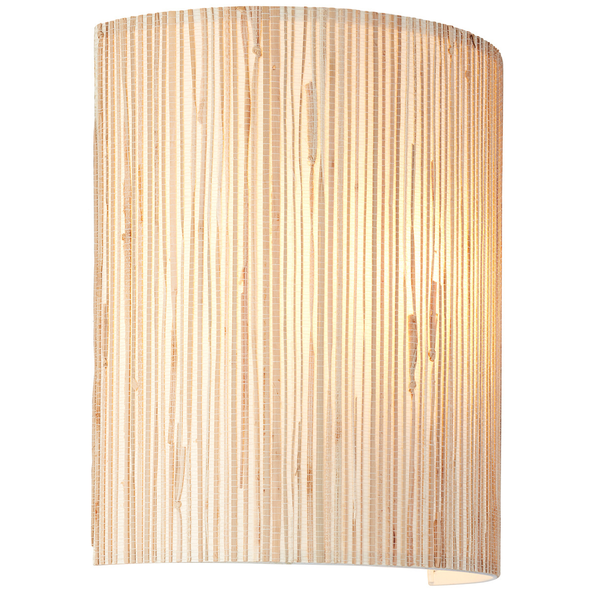 Lucille Natural Seagrass Wall Light