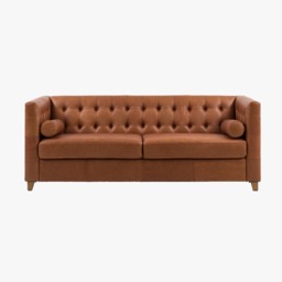 Lockwood 3 Seater Sofa in Tan Leather
