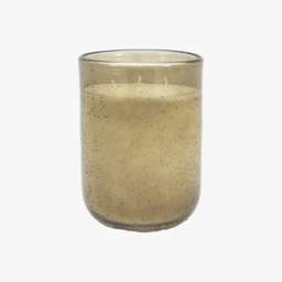 Ambience Glass Candle in Green Sandalwood and Cedarwood, Large