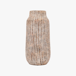 Cedar Vase in Earthy White - Large