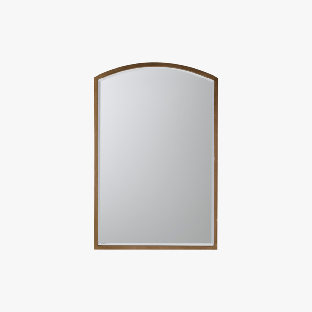 Newport Arch Wall Mirror in Antique Gold