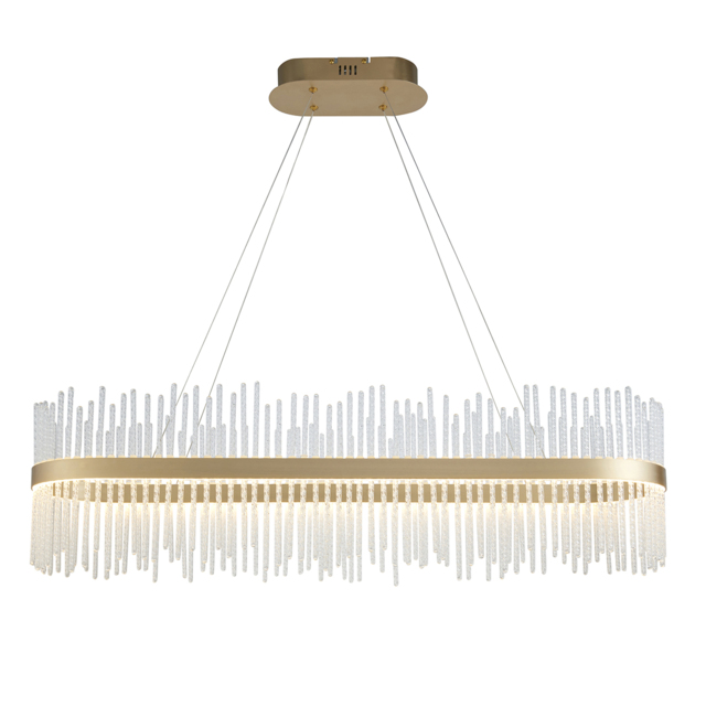 Anna Linear LED Pendant in Gold