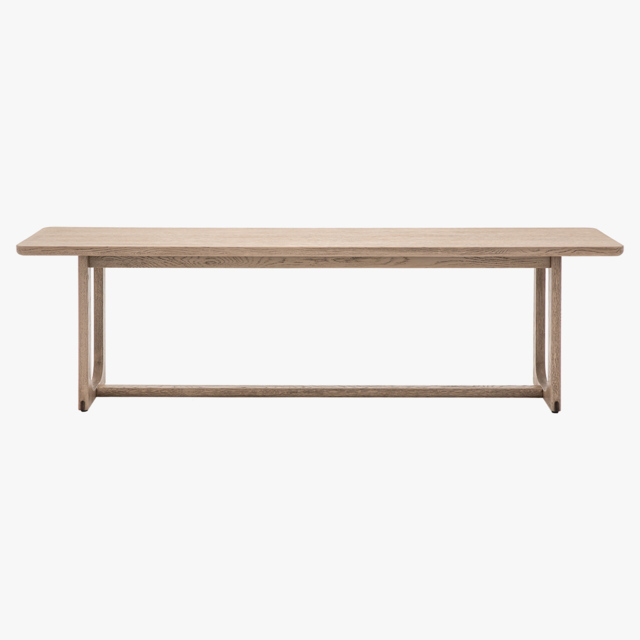 Whittle Dining Bench in Smoked