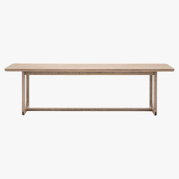 Whittle Dining Bench in Smoked