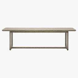 Whittle Dining Bench in Smoked