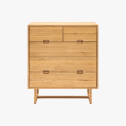 Whittle 5 Drawer Chest in Natural