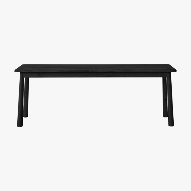 Rebecca Dining Bench in Black