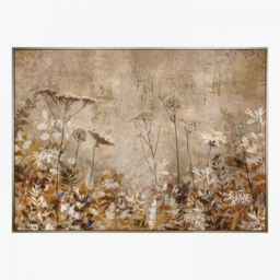 Golden Wildflowers Framed Art