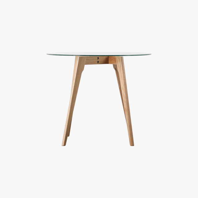 Stalwart Round Dining Table in Oak