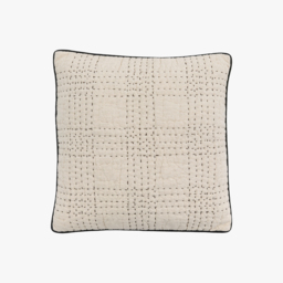Stitch Cushion in Beige