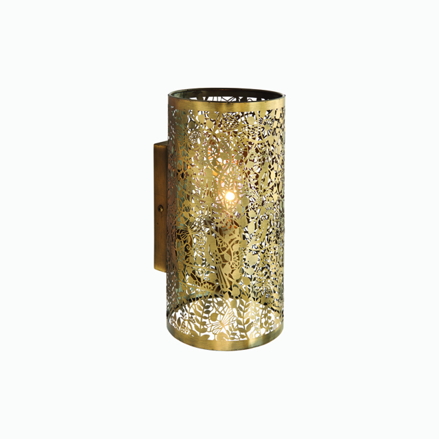 Cicero Wall lamp in Antique Brass