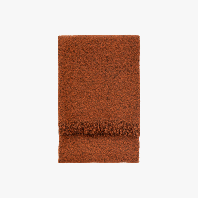 Aspen Throw in Rust