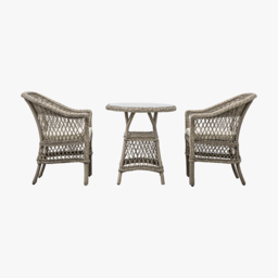 Lingerer Outdoor Bistro Set in Stone