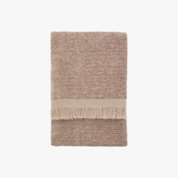 Felicity Chenille Throw in Natural