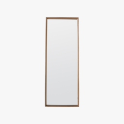 Claire Standing Mirror in Natural Oak