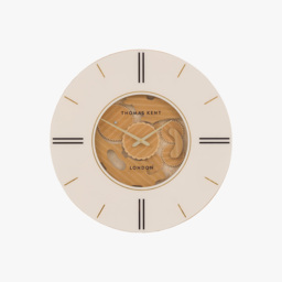 Cog Clock in Oak