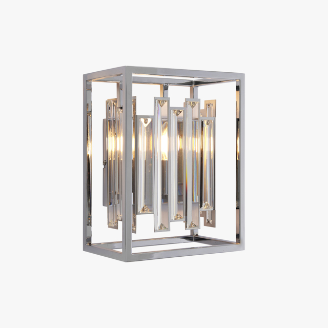 Dru Wall Light in Chrome