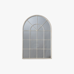 Troy Arch Mirror in Cream