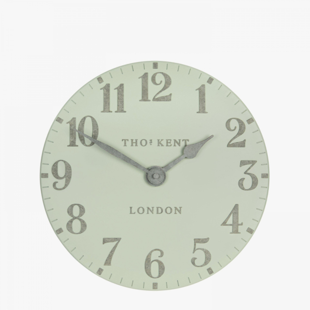 Wren Wall Clock in Green, Medium