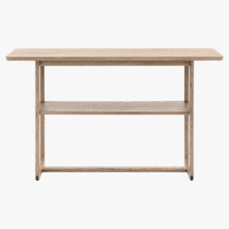 Whittle Console Table in Smoked