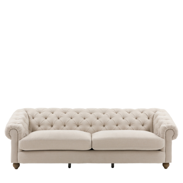Heritage 4 Seater Sofa in Cream