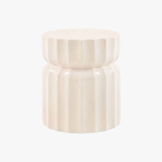 Dune Side Table in Cream