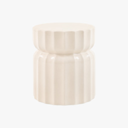Dune Side Table in Cream