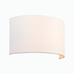 Eve Cotton Wall Lamp in White