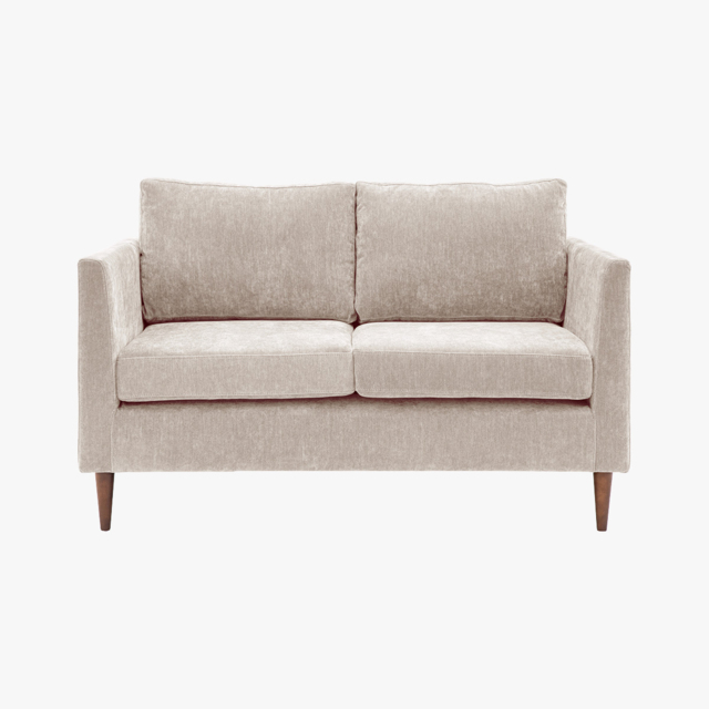 Sloucher 2 Seater Sofa in Light Grey