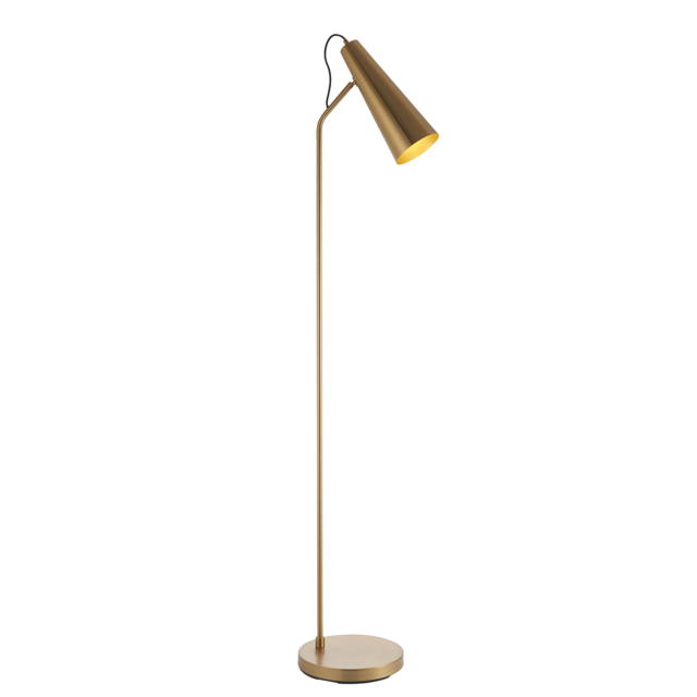 Kalani Floor Lamp in Warm Antique Brass